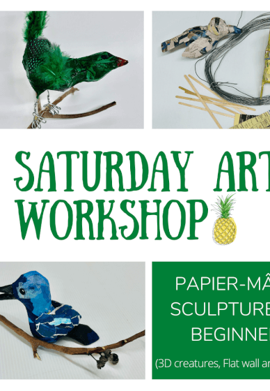 Papier-mâché Sculpture Workshop for Beginners