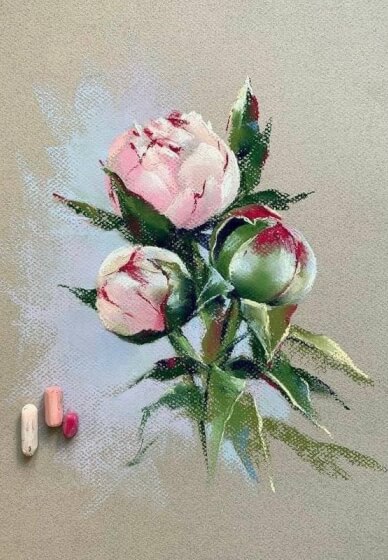 Pastel Flower Painting Workshop