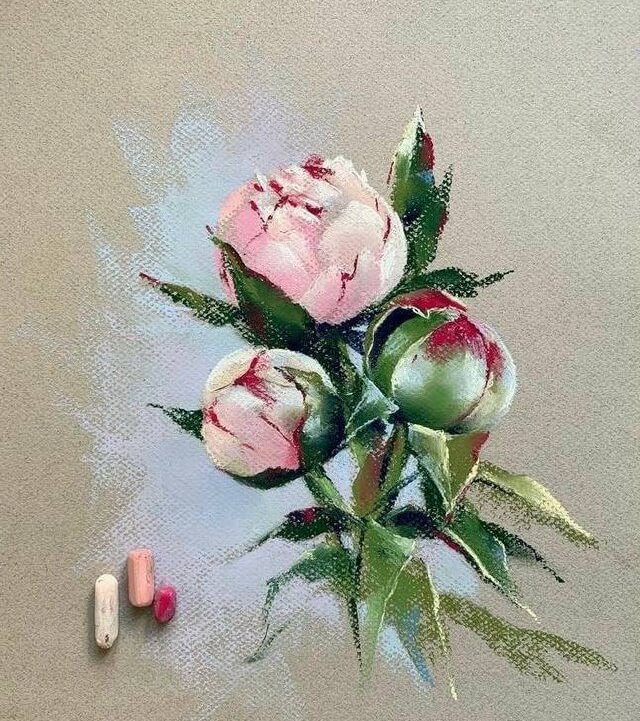 Pastel Flower Painting Workshop