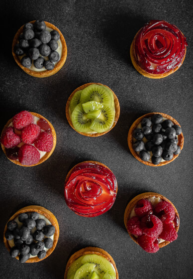Pastry Course: Macarons, Puff Pastry, Eclairs and Tarts
