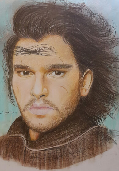 Pencil and Charcoal Portrait Sketching Workshop with Hani