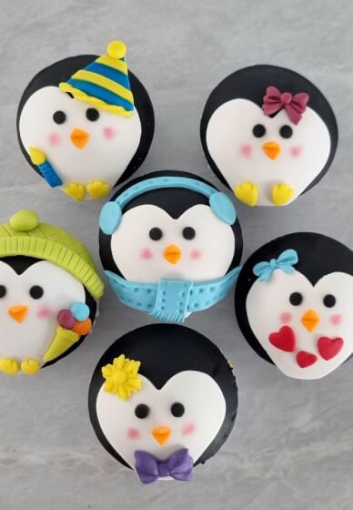 Penguin Party Cupcake Class