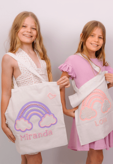 Personalise and Bling Your Own Tote Bag: School Holiday Workshop