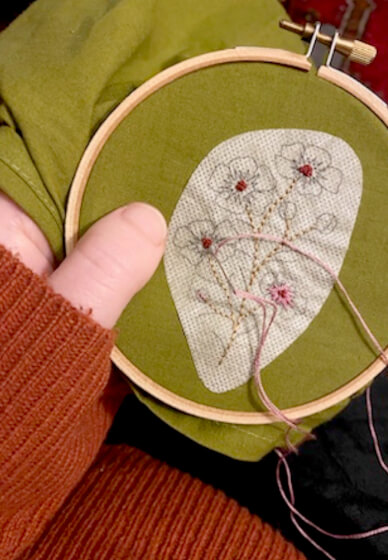 Personalise Your Clothes: Upcycled Embroidery Workshop