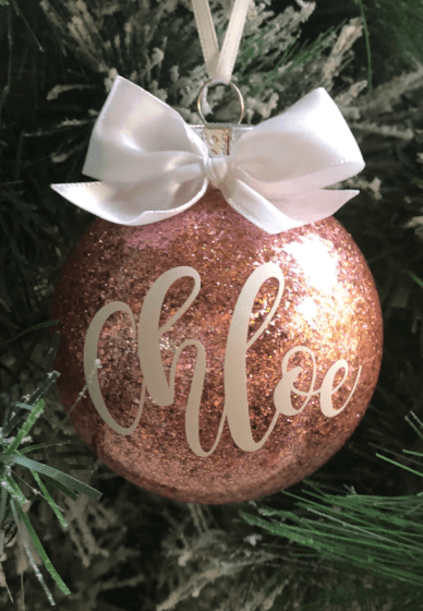 Personalised Christmas Ornament Workshop