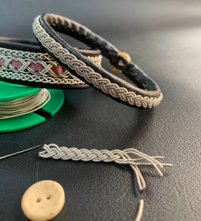 Pewter and Leather Bracelet Workshop