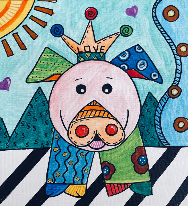 Pig Power Acrylic Painting Workshop