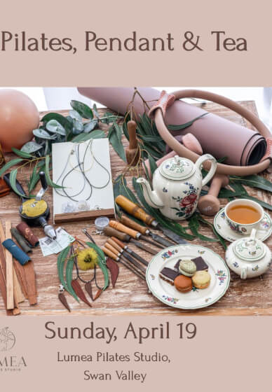 Pilates, Pendant and Tea