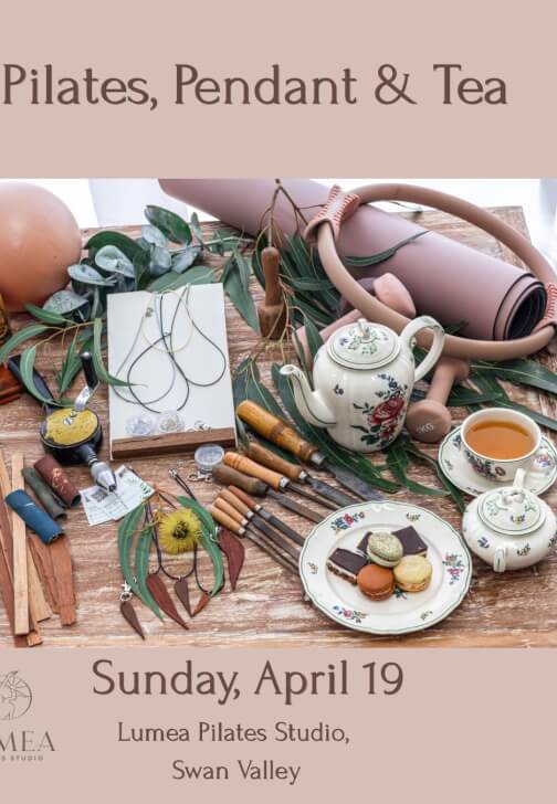 Pilates, Pendant and Tea