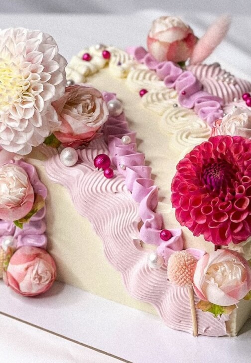 Piped Rectangle Cake Class