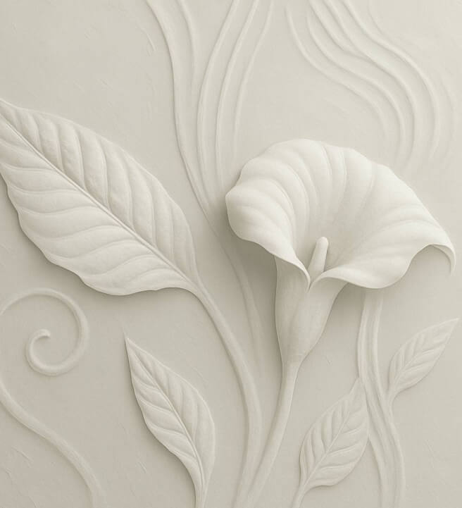 Plaster Flora Sculpture Workshop