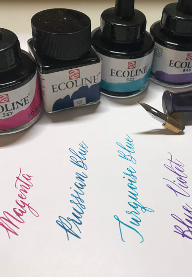 Pointed Pen Calligraphy Workshop