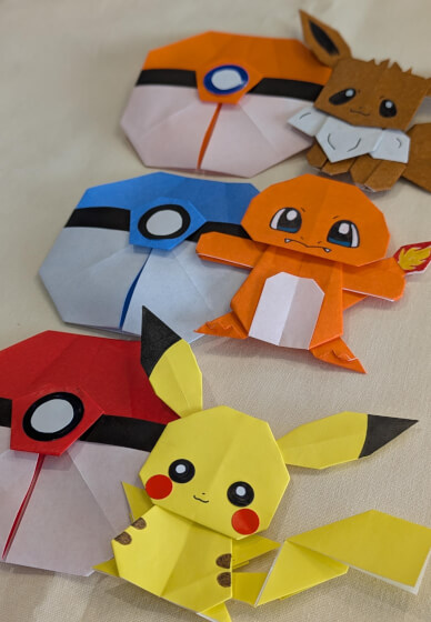 Pokémon Origami Workshop