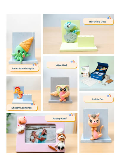 Polymer Air Dry Clay Sculpture Class