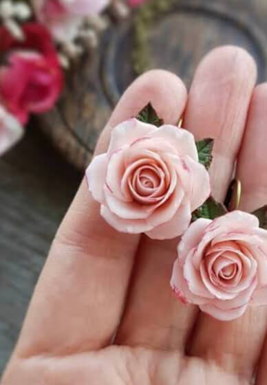 Polymer Clay Class: 4 Pairs Earrings