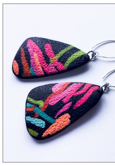 Polymer Clay Earring: Create and Sip Class