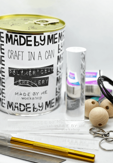 Polymer Clay Jewellery Craft Box / Kit in a Can