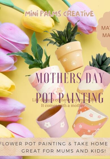 Pot Painting Mothers Day