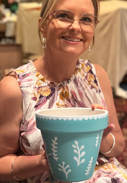 Pot Painting Party for Teens or Adults