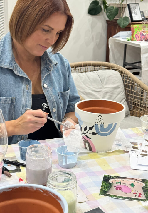 Pot Painting Workshop