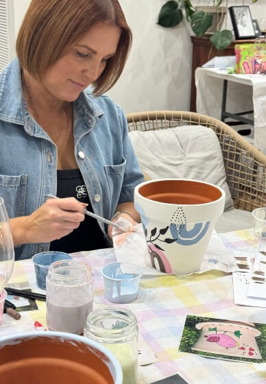 Pot Painting Workshop
