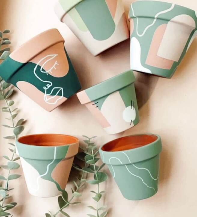 Pots, Plants and Prosecco Painting Experience