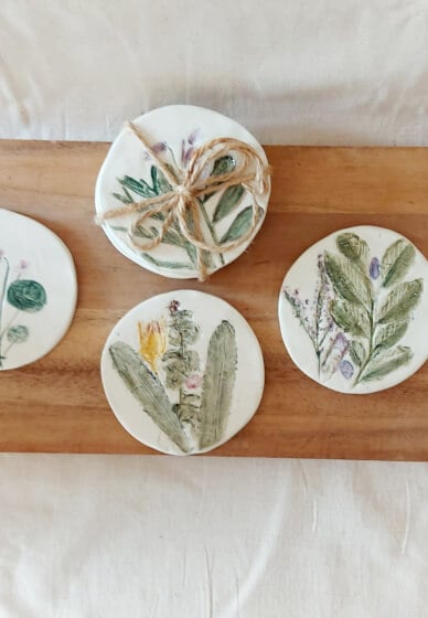 Pottery Class: Coasters, Tiles and Small Bowls