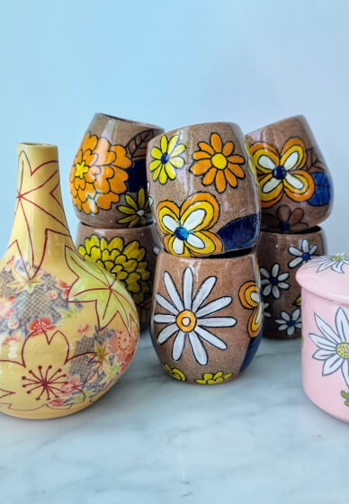 Pottery Decorating and Painting Class