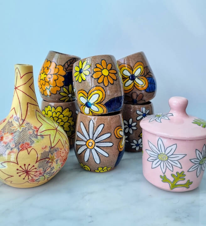 Pottery Decorating and Painting Class