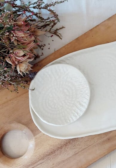 Pottery Serving Set Class: Make a Platter and Bowl