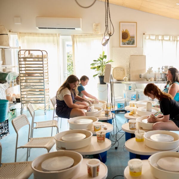 Pottery Wheel Throwing Course for Beginners Canberra ClassBento