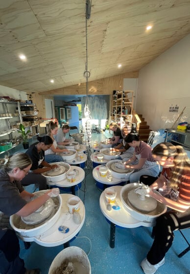 Pottery Wheel Throwing Course for Beginners