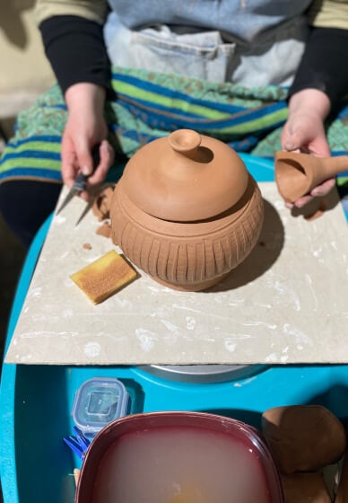 Pottery Wheel Throwing Course