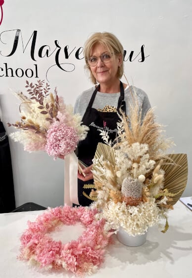 Preserved and Dried Floral Design Class - Full Day