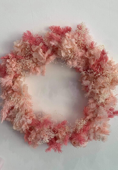 Preserved and Dried Flower Wreath Making Workshop