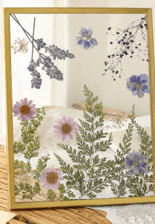 Pressed Flower Frame Art Class