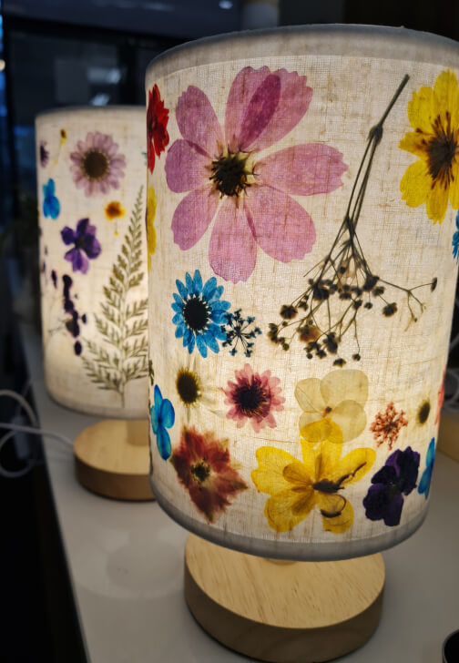 Pressed Flower Lamp Making Workshop for Beginners