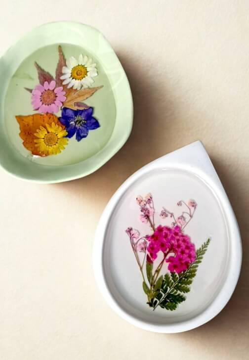 Pressed Flower Resin Tray Workshop
