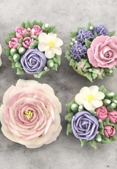 Buttercream Floral Cupcake Decorating Workshop