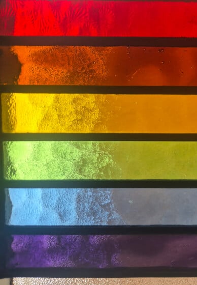 Pride Flag Leadlight Workshop