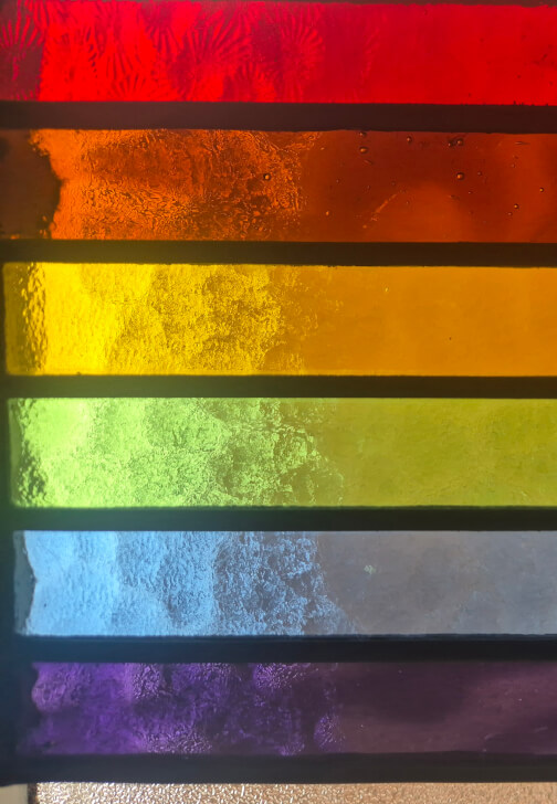Pride Flag Leadlight Workshop
