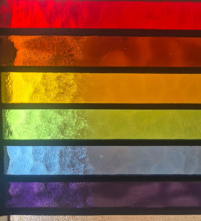 Pride Flag Leadlight Workshop