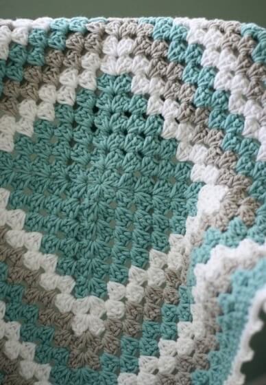 Private 2 Part Crochet Course: Granny Square Blanket