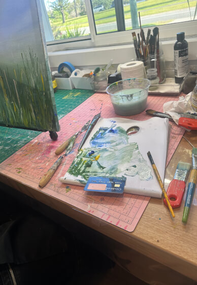 Private Art Class in Studio