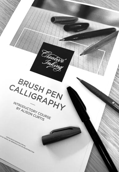 Private Brush Pen Calligraphy Workshop