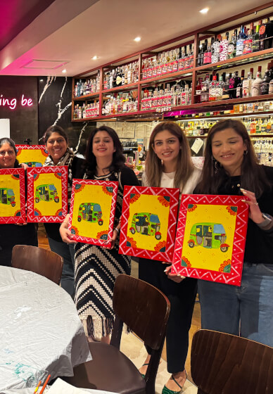 Private Diwali Paint and Chai Class