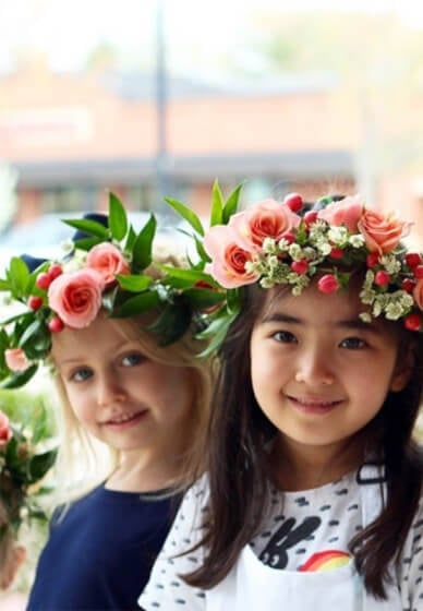 Private Flower Crown Workshop for Kids (7+ Years)