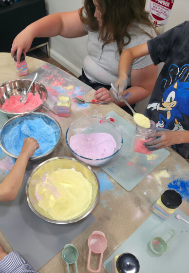 Private Kids Party | Bath and Body Product Making Workshop