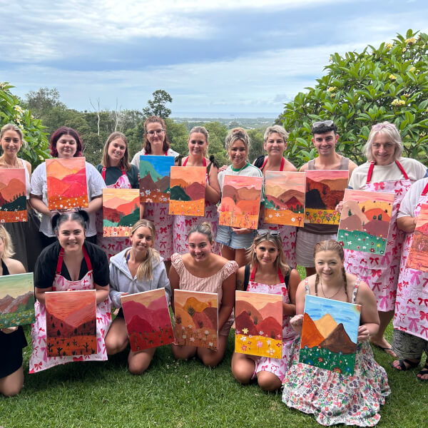 Paint and Sip Classes Byron Bay