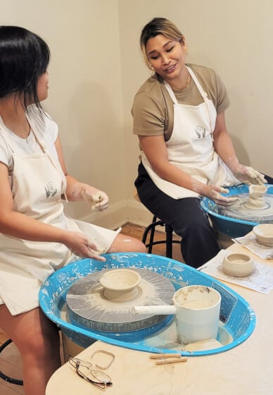 Private Pottery Wheel Throwing Class Groups
